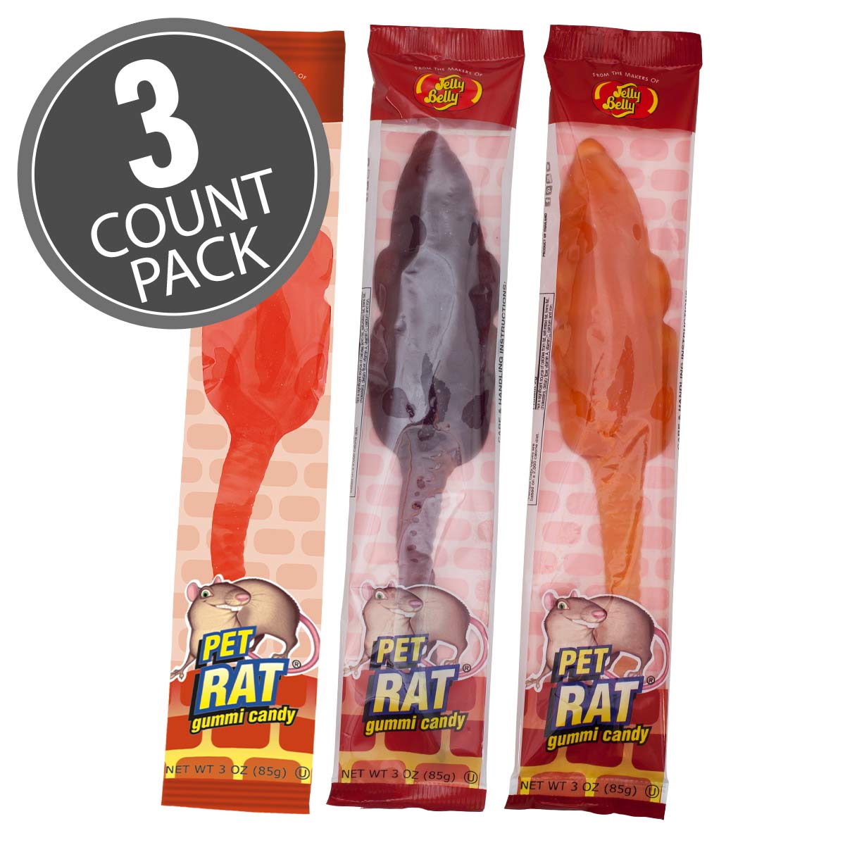 Jelly Belly Pet Rat Gummy Candy
